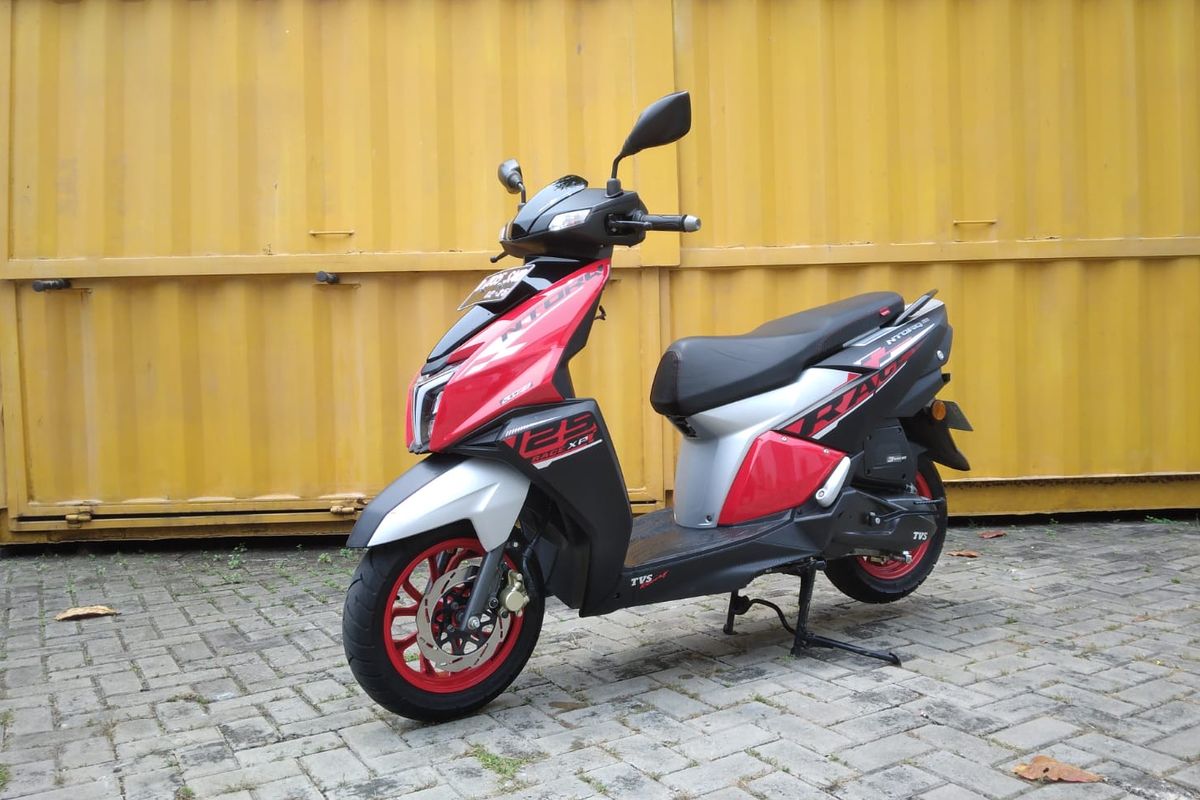 TVS Ntorq, skutik baru, TVS Ntorq 150, TVS Ntorq 150, Bisa Jadi Lawan Yamaha Aerox