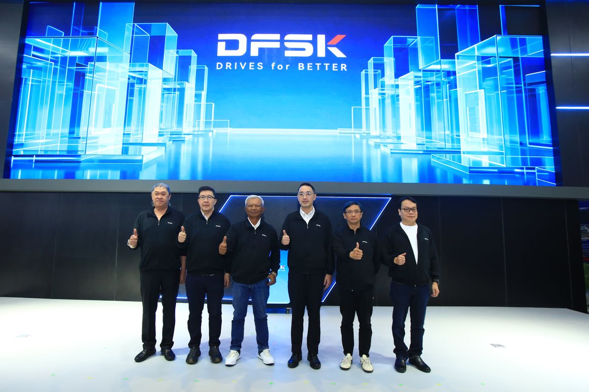 DFSK, kendaraan listrik, Drives for Better, DFSK Perkenalkan Identitas Baru di IIMS 2026