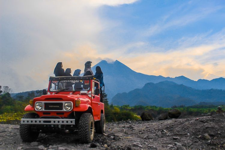 Merapi, Libur Nataru, Tarif Paket Jip Wisata Lava Tour Merapi Naik Rp 50.000