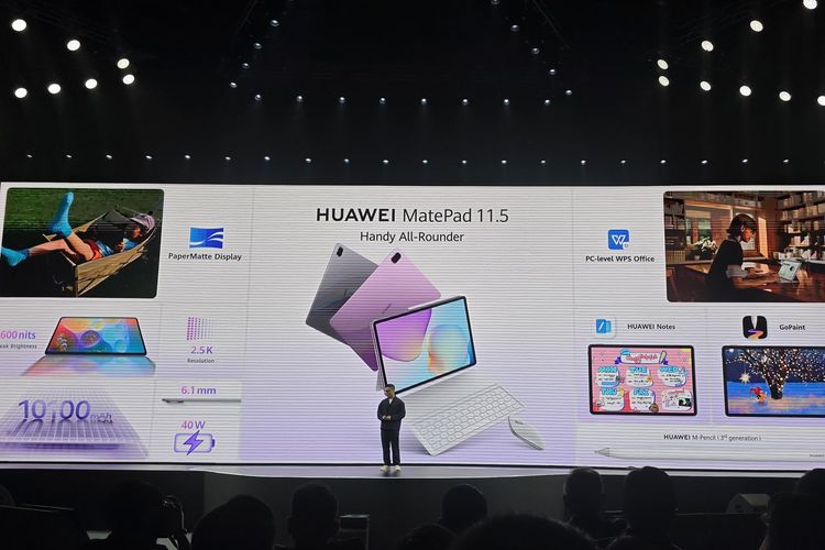 Huawei, Huawei Matepad, Huawei Matepad 11.5, tablet Huawei, Tablet Huawei, huawei, Huawei MatePad, Huawei MatePad 11.5, Tablet Huawei Matepad 11.5 (2025) Meluncur di Asia Tenggara, Bawa Teknologi PaperMatte