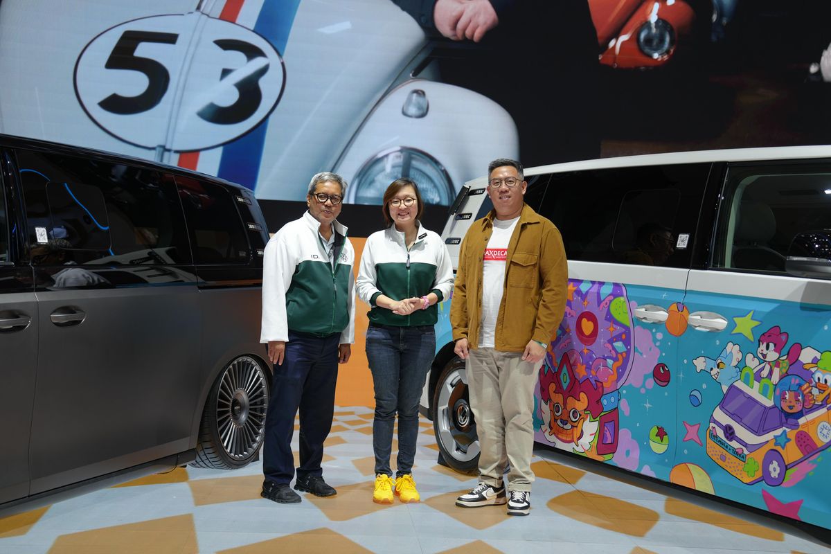 Maxdecal, Volkswagen, Ekonomi Kreatif, ekonomi kreatif, GIIAS 2025, MaxDecal, Volkswagen ID. BUZZ Jadi Kanvas Kreativitas di GIIAS 2025