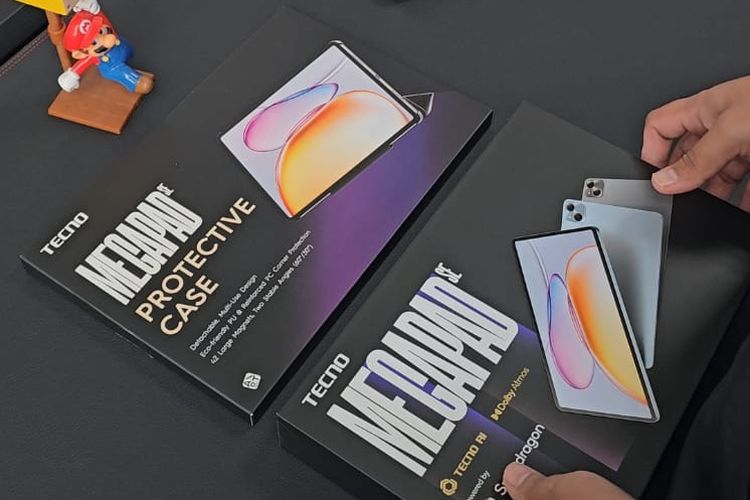 Tecno, Megapad SE, Tablet, Mencoba Tecno Megapad SE, Tablet Murah dengan Tombol AI Nyentrik