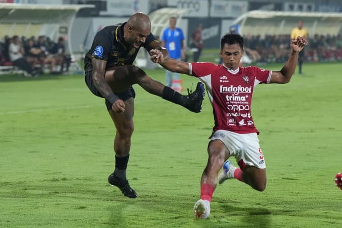 Bali United, Malut United, Ciro Alves, Teppei Yachida, Hasil Bali United Vs Malut United 4-1, Pesta Gol Serdadu Tridatu