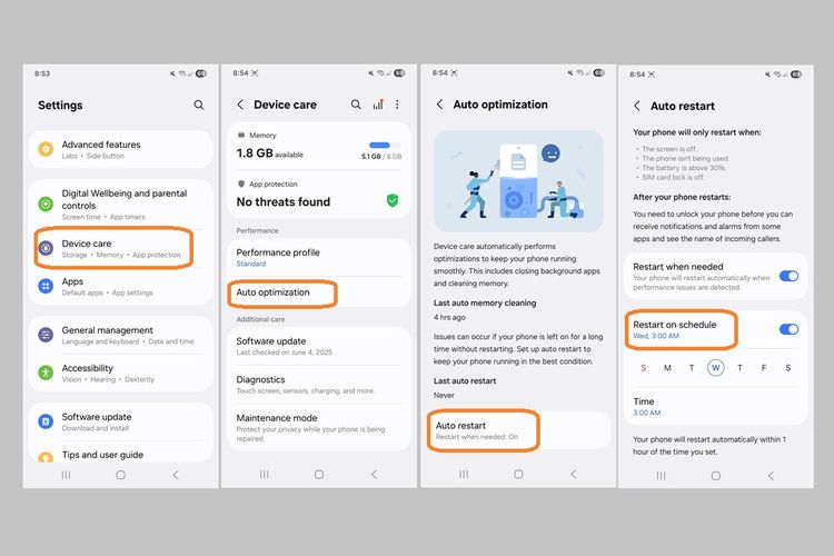 Samsung, restart, ponsel, Restart, malware, Malware, Samsung Sarankan Pengguna Rutin Restart HP