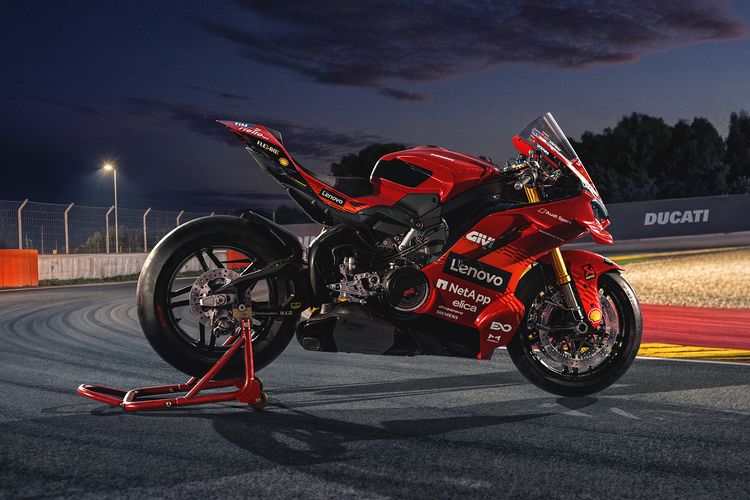Marc Marquez, Ducati, Ducati Rilis Panigale V4 Edisi Khusus Marc Marquez Juara Dunia 2025