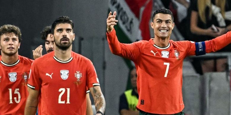 Cristiano Ronaldo, Portugal, Hungaria, Piala Dunia 2026, Kualifikasi Piala Dunia 2026, Cristiano Ronaldo Berjanji Bawa Portugal ke Piala Dunia 2026