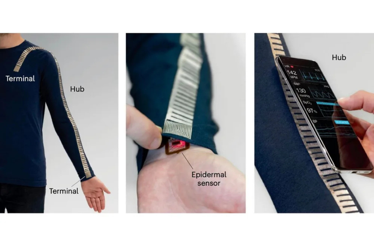 kaos pintar, smartwatch, tekanan darah, pakaian pintar, wearable, Alternatif Smartwatch, Kaos Pintar Ini Bisa Cek Tekanan Darah Tanpa Baterai