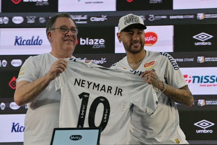 Neymar, Santos, Brasil, Piala Dunia 2026, Timnas Brasil, brasil, neymar, Piala dunia 2026, Neymar Terancam Absen di Piala Dunia 2026 dan Didepak Santos Usai Cedera Meniskus