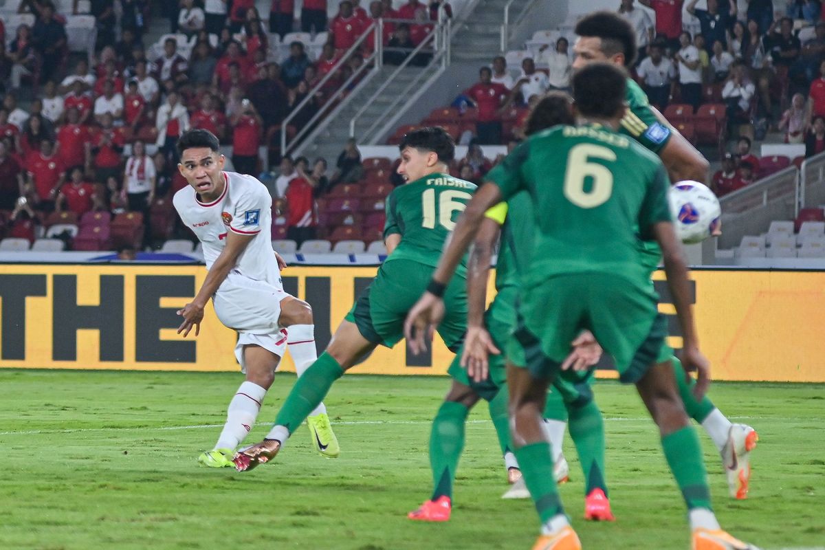 Indonesia, Arab Saudi, Timnas, Marselino Ferdinan, Oktafianus Fernando, Indonesia vs Arab Saudi, timnas indonesia vs arab saudi, Timnas Indonesia, Tanggapan Marselino Ferdinan Usai Timnas Indonesia Kalah dari Arab Saudi