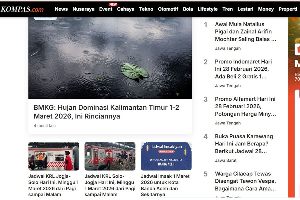 [POPULER NUSARAYA] Tantangan Debat Natalius Pigai Vs Zainan Arifin Mochtar | Profil dan Kekayaan Gubernur Kaltim Rudy Mas'ud, 1. Tantangan debat Natalius Pigai vs Zainal Arifin Mochtar, 2. Update promo Indomaret, 3. Update promo Alfamart, 4. Cara aman mengusir tawon Vespa, 5. Profil dan kekayaan Gubernur Kaltim Rudy Mas'ud