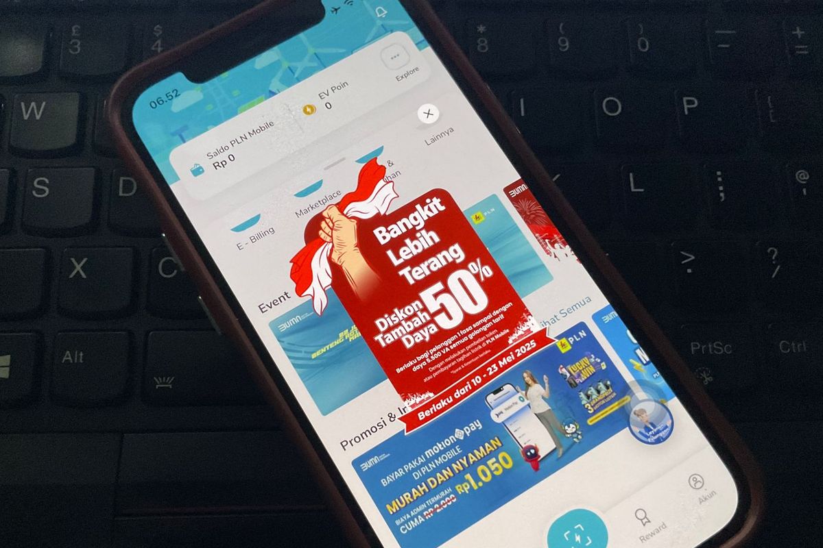 daya listrik, PLN Mobile, diskon listrik 50 persen, PLN mobile, Cara Cek Pelanggan PLN yang Dapat Diskon Listrik 50 Persen Juni 2025 via Aplikasi PLN Mobile