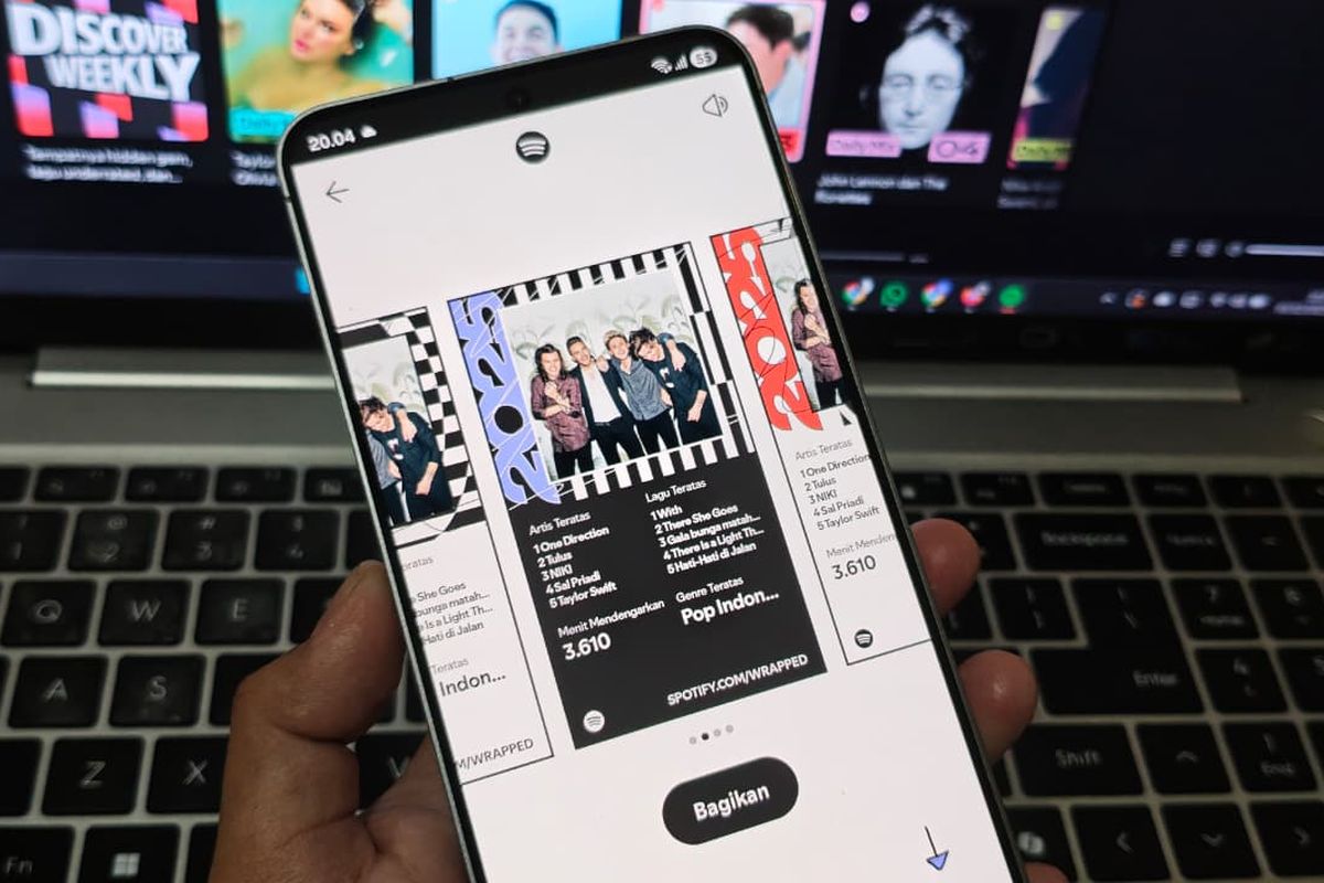 Spotify, Spotify Wrapped, Spotify Wrapped 2025, spotify wrapped, cara membuat spotify wrapped, spotify wrapped 2025, Spotify Wrapped 2025 Indonesia, Spotify Wrapped 2025 Pecahkan Rekor Baru, Wrapped Party, Spotify Clubs, Listening Archive dan Listening Age, Top Albums, Fan Leaderboard, dan Your Podcaster Clip, Fitur Klasik Top Songs, Top Genres, dan Top Artist Sprint