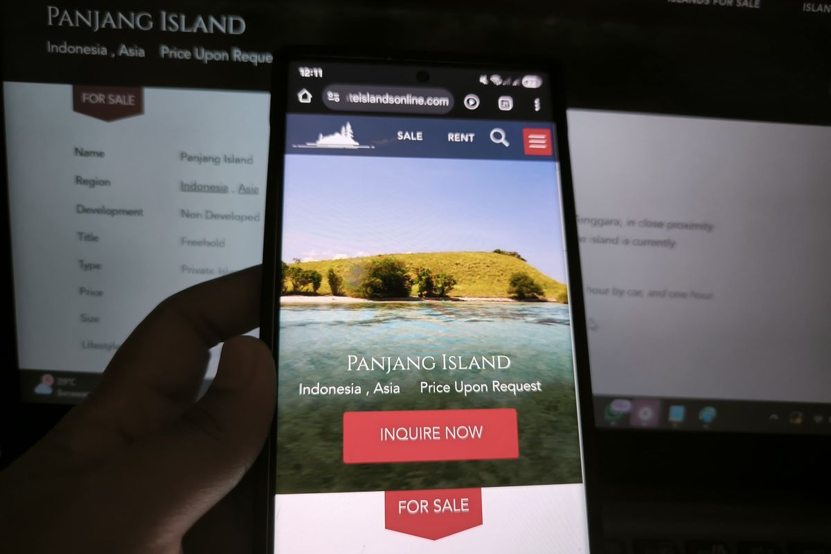 situs, Pulau Panjang, Sumbawa, Situs, Private Islands Online, pulau panjang sumbawa dijual online, Ini Situs Asing yang Diduga Jual Pulau Panjang Sumbawa secara Online, Apa itu situs Private Islands Online?, Pernah jadi sorotan di Indonesia, Tanggapan Kementerian ATR/BPN, Tanggapan Bupati Sumbawa