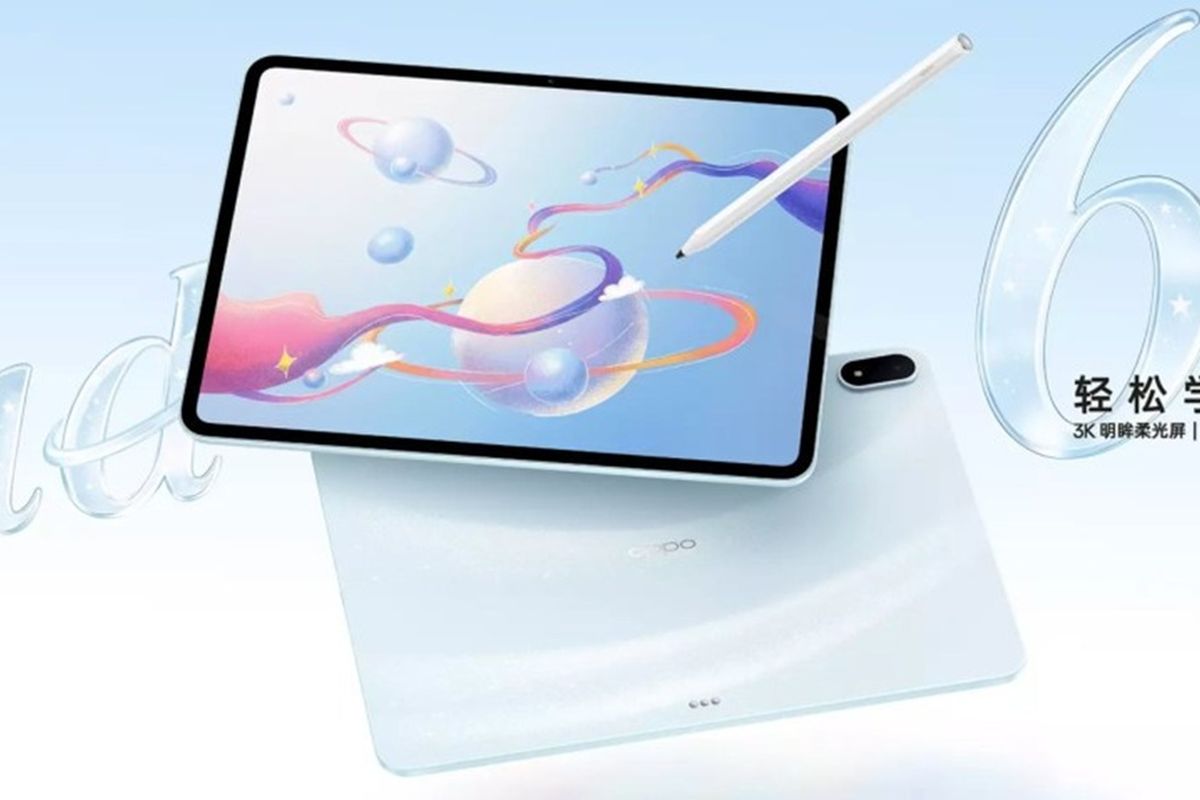 Oppo, Oppo Pad 6, Tablet, Dimensity 9500s, Oppo Pad 6 Resmi, Tablet Flagship dengan Chip Dimensity 9500s dan Fitur AI