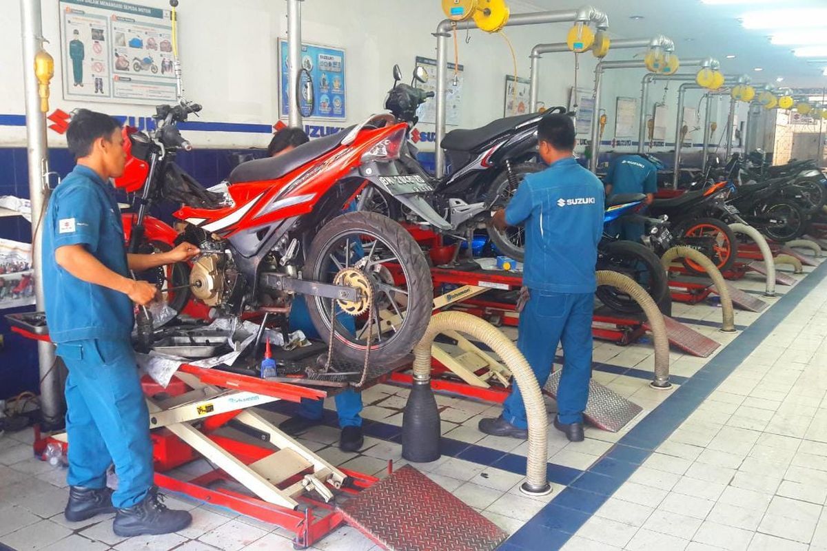 Satria Pro, Suzuki, Suzuki Satria Pro, Cek Pajak Tahunan dan Biaya Servis Suzuki Satria Pro di Bengkel Resmi