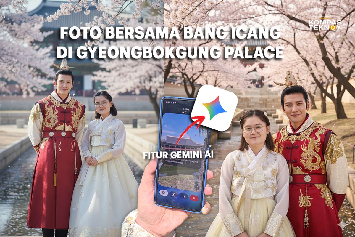 Gemini, fitur AI, Samsung, Smartphone, gemini, Gemini AI, samsung z fold 7, samsung z flip 7, gemini google, Canggih, AI Gemini Samsung Galaxy Z Flip 7 Bisa Bikin Foto Bareng Ji Chang Wook