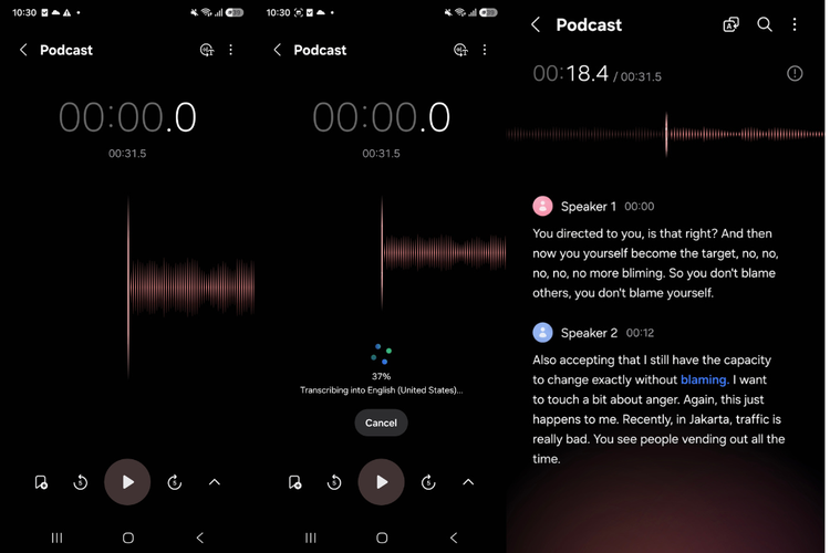 fitur AI, Samsung, Samsung Galaxy A57, Samsung Galaxy A57 5G Hadir dengan Deretan Fitur AI, Ini Daftarnya, 1. Voice Transcription, 2. Circle to Search with Google, 3. AI Select, 4. Object Eraser, 5. Best Face, 6. Auto Trim