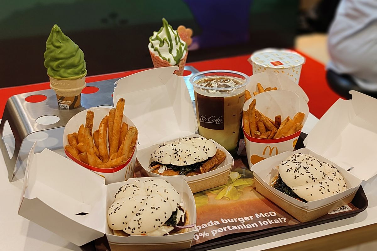 McDonald, Taste of Japan McDonald's, promo, Menu Jepang di McDonald, Menu Taste of Japan McDonald's Indonesia, Ada 3 Varian Yakiniku Burger