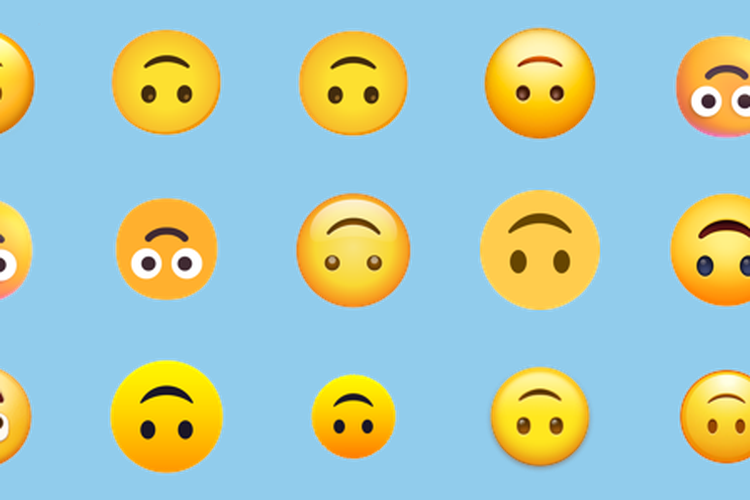 emoji, 10 Emoji Ini Sering Disalahartikan, Berikut Makna Sebenarnya, Emoji cat kuku (Nail Polish), Emoji angin berhembus (Dashing Away), Wajah terbalik (Upside-down Face), Wajah Menahan (Persevering Face), Wanita dengan tangan ke samping (Woman Tipping Hand), Wajah garis putus-putus (Dotted Line Face), Uang dengan sayap (Money with Wings), Wajah mengantuk (Sleepy), Wajah ketakutan (Fearful Face), Orang dipijat (Person Getting Massage)