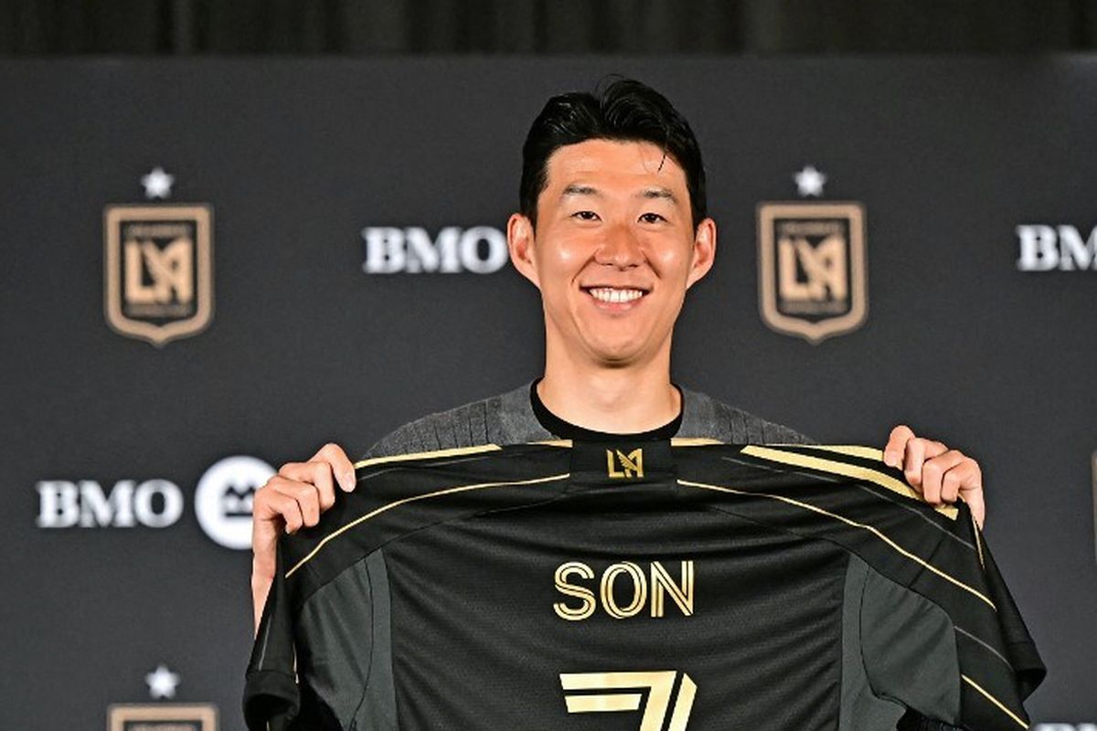 son heung-min, los angeles fc, Major League Soccer, Tottenham, MLS 2025, LAFC, Son Heung-min Resmi ke Los Angeles FC, Rekor Transfer Termahal MLS