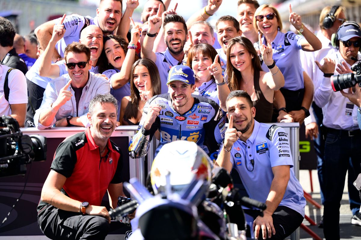 MotoGP, Sirkuit Catalunya, sirkuit misano, Alex Marquez, Gresini Racing, Fermin Aldeguer, motogp 2025, motogp catalan 2025, MotoGP San Marino 2025, Menang di Catalunya, Gresini Racing Optimistis Balap di Misano
