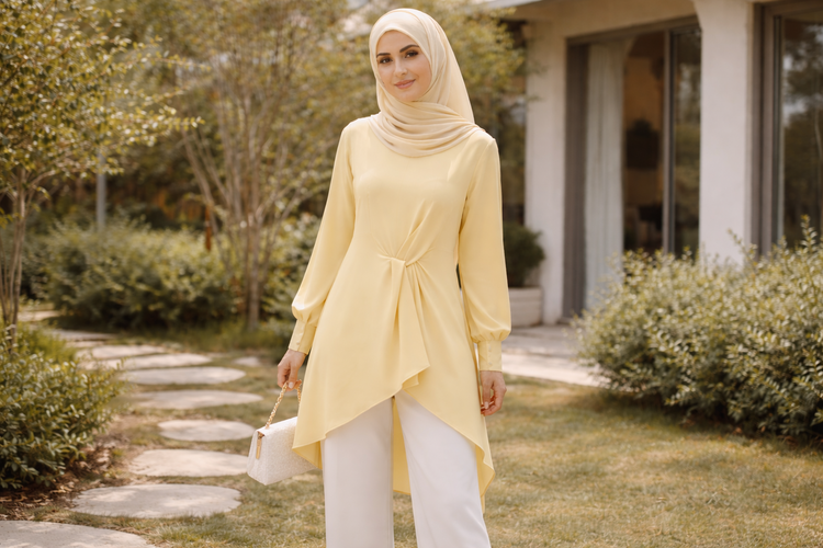 11 Inspirasi Dresscode Buka Bersama Reuni Sekolah, Kompak dan Stylish, 1. Yellow Butter yang Cerah tapi Tetap Lembut, 2. Semi-Formal dengan Blazer atau Outer Ringan, 3. Nuansa Putih atau Broken White yang Bersih dan Elegan, 4. Earth Tone yang Hangat dan Dewasa, 5. Pastel Lembut yang Segar, 6. Navy yang Timeless dan Elegan, 7. Hitam yang Klasik, 8. Denim Smart Casual yang Santai tapi Rapi, 9. Dresscode Warna Senada per Angkatan, 10. Batik Modern yang Berkelas, 11. Dresscode Motif Minimalis yang Serasi