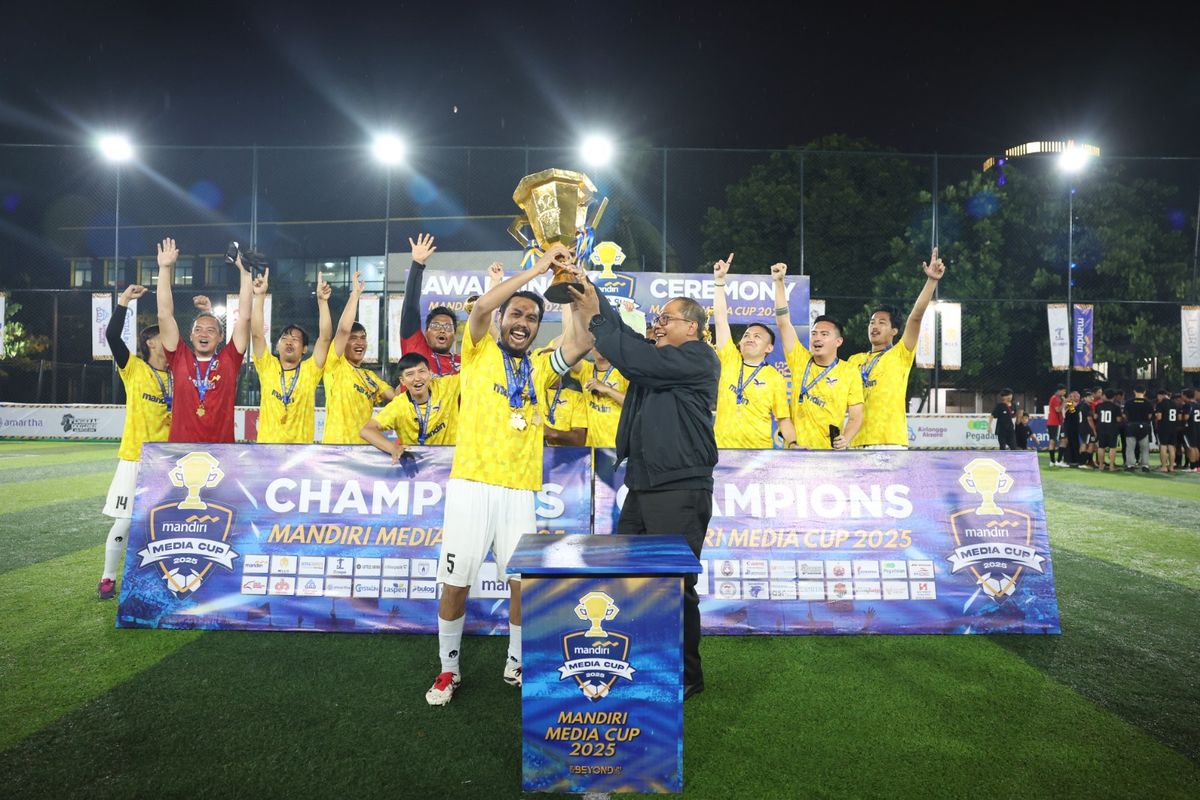 pssi, Sumardji, Media Cup 2025, Media Cup 2025 Tuntas Digelar, Tim Hattrick Juara Berhak Simpan Trofi