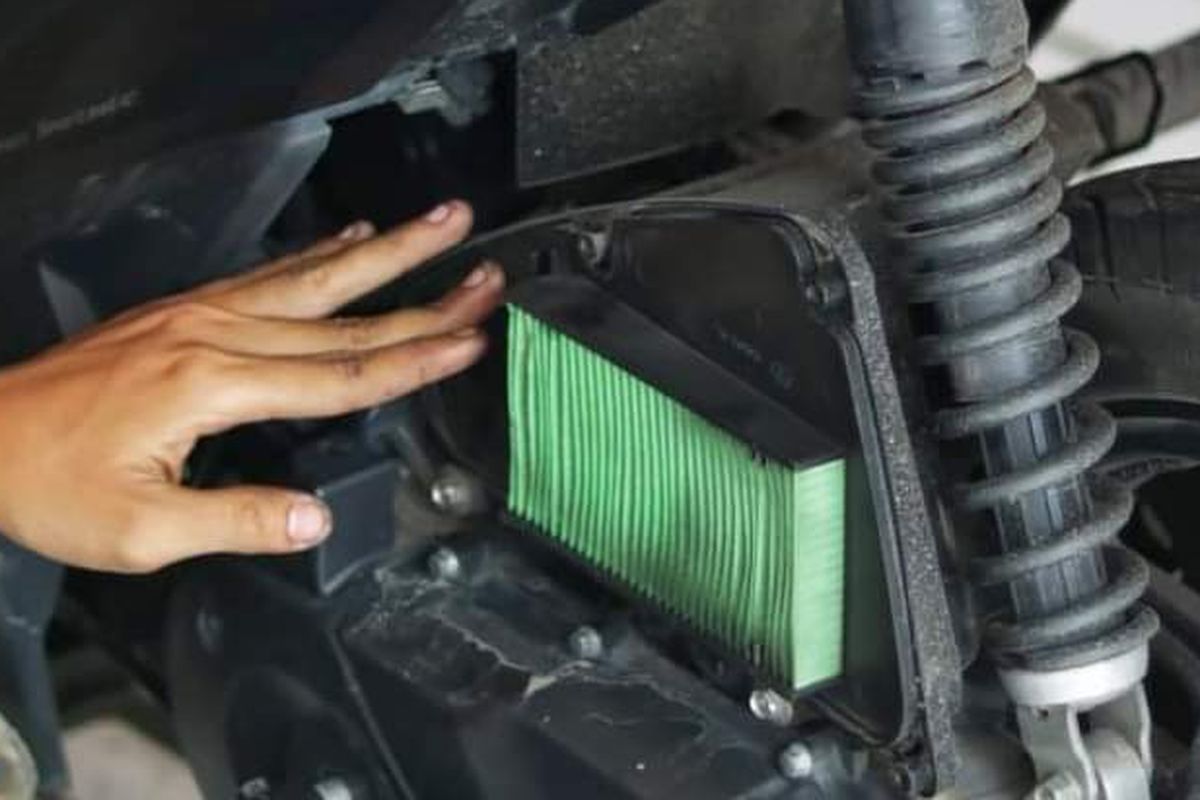 filter udara, motor, motor matik, Ini Dampak Filter Udara Kotor pada Performa Motor