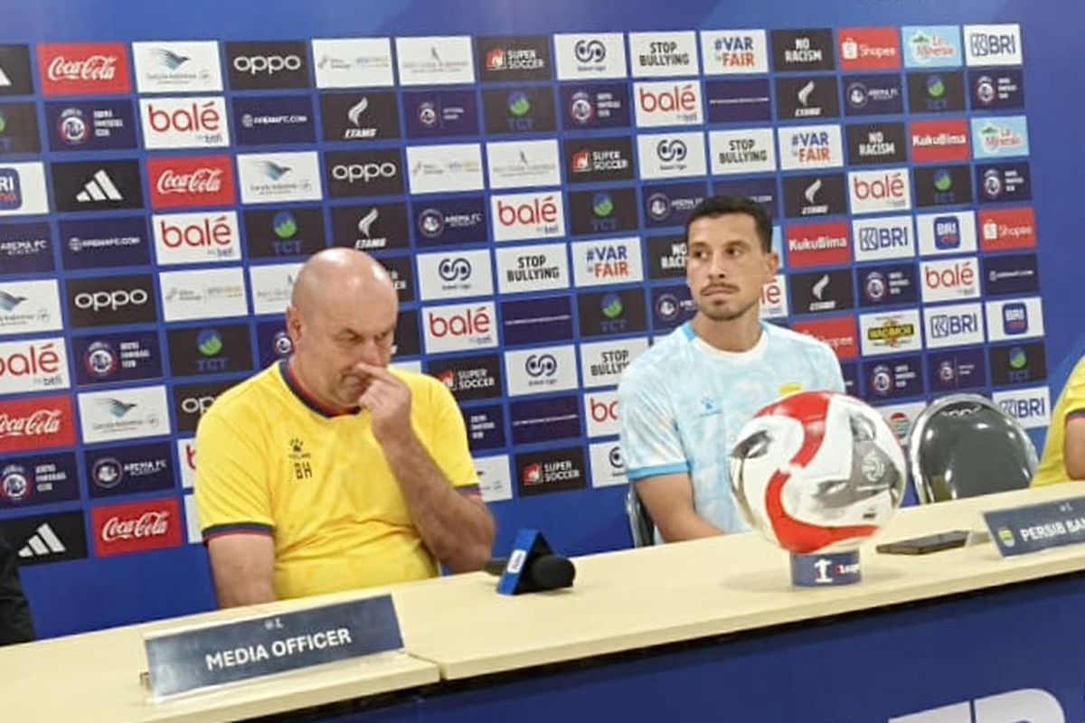Persib, Arema FC, Persib Bandung, Jadwal Persib, Arema FC Vs Persib, jadwal persib bandung, ACL 2, Super League 2025-2026, Bojan Hodak, jadwal super league 2025-2026, Thom Haye, Arema FC Vs Persib: Tanda-tanda Thom Haye Starter