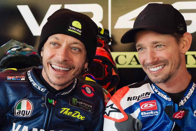 Red Bull Ring, Valentino Rossi, Casey Stoner, MotoGP Austria 2025, Pertemuan Epik Rossi dan Stoner di MotoGP 2025