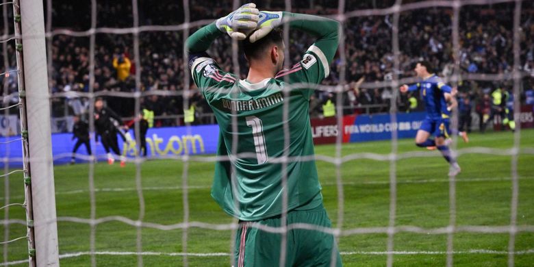 Italia, Piala Dunia, Piala Dunia 2026, Bosnia-Herzegovina, Gianluigi Donnarumma, Alessandro Bastoni, Clement Turpin, Nikola Vasilj, Italia Gagal ke Piala Dunia 2026, Gianluigi Donnarumma: Tadi Malam Saya Menangis