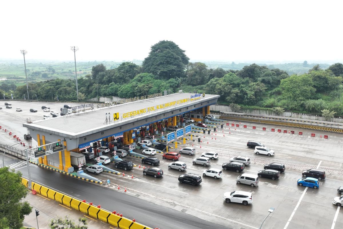 gerbang tol, Volume lalu lintas, Jasamarga, ruas Tol, Update Arus Mudik Lebaran 2026: Volume Lalu Lintas Mulai Meningkat