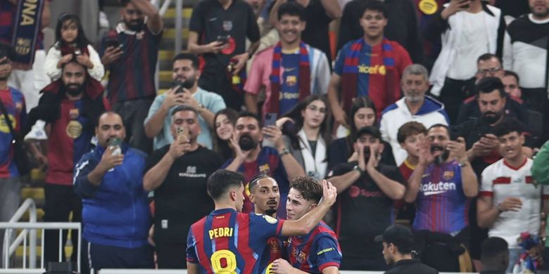 Piala Super Spanyol, Barcelona, Real Madrid, Barcelona vs Real Madrid, Piala Super Spanyol 2026, Hansi Flick, Xabi Alonso, Prediksi skor Barcelona Vs Real Madrid di Final Piala Super Spanyol 2026