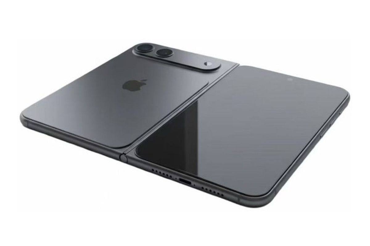 iPhone Fold, iPhone lipat, Apple, ponsel lipat, Begini Tampang iPhone Lipat, Punya Layar Utama Tak Biasa