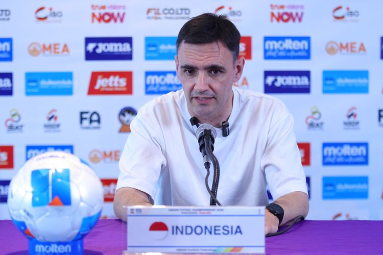 Futsal, Thailand, Piala AFF Futsal, Hector Souto, Timnas Futsal Indonesia, Timnas Futsal, Hector Souto Bicara Target Usai Jadi Runner-up Piala AFF Futsal 2026