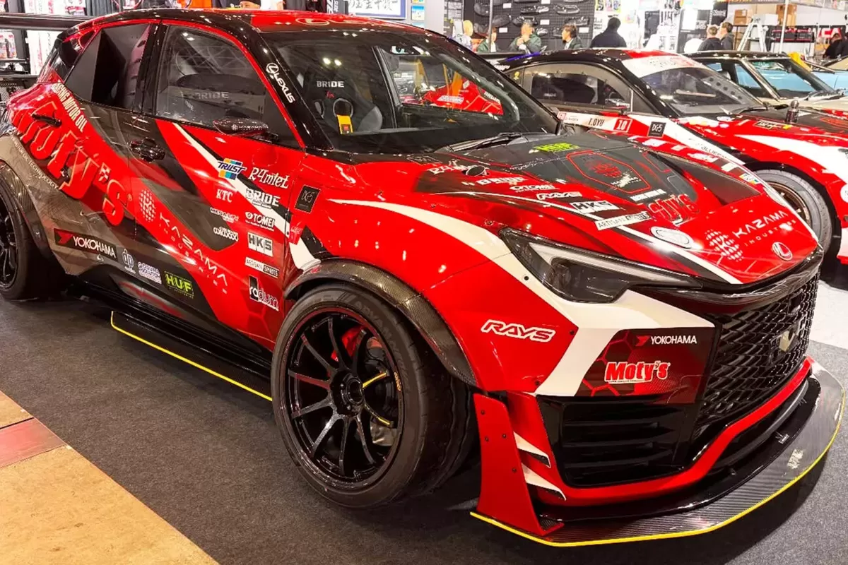 Morizo RR, Lexus, Lexus LBX Morizo RR Menjelma Jadi Mobil Drift, Tenaga Tembus 1.000 tk