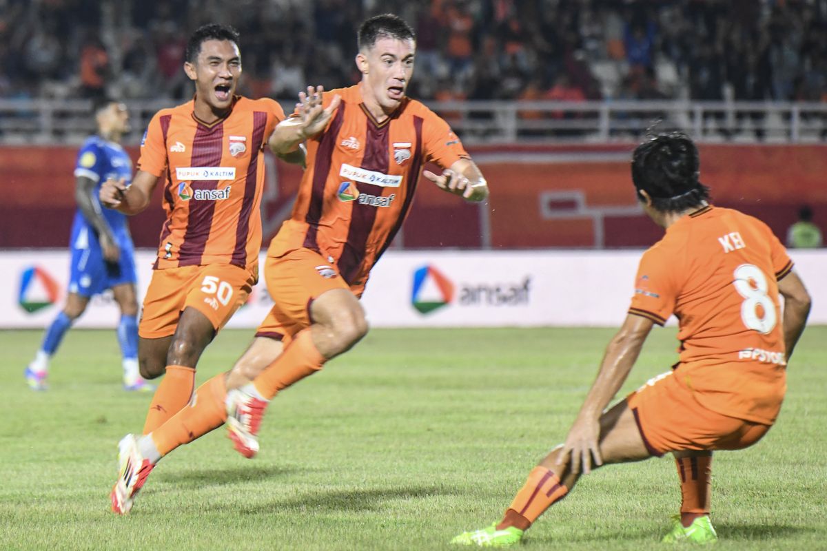 Borneo FC, Persebaya, Liga 1 2024-2025, Borneo FC vs Persebaya, Link Live Streaming Borneo FC Vs Persebaya, Kickoff 19.00 WIB