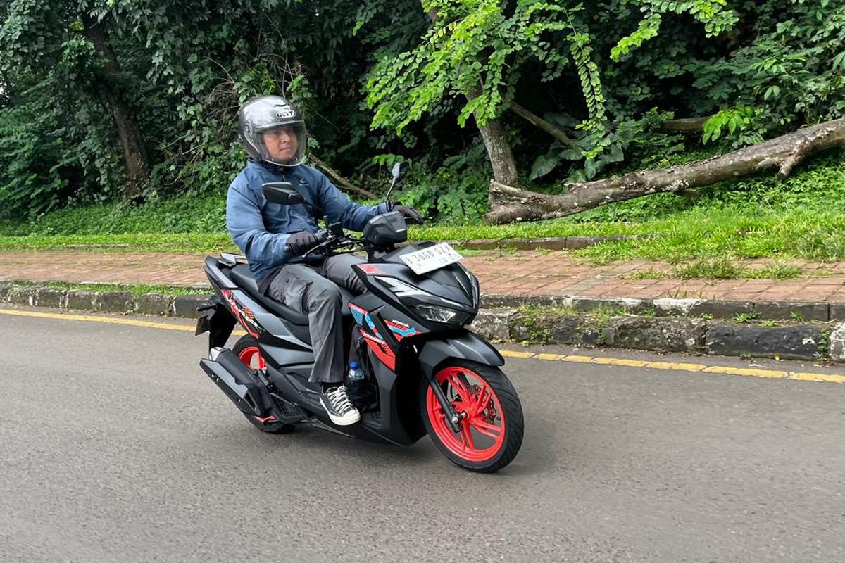 Vario, rasa berkendara, Vario 125 Street, Uji Rasa Berkendara Honda Vario 125 Street, Lebih Santai buat Harian