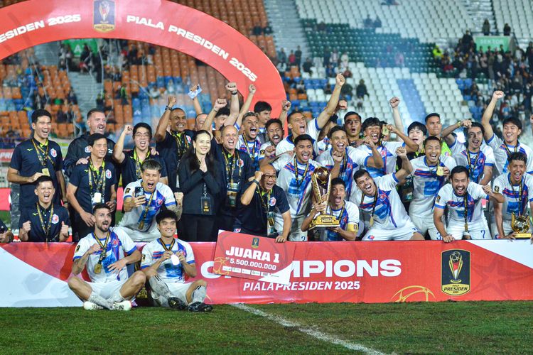 Port FC, Piala Presiden 2025, Oxford United, Oxford United vs Port FC, Berita Foto, Final Piala Presiden 2025, BERITA FOTO Perjuangan Port FC Juara Piala Presiden 2025 Bekuk Oxford United