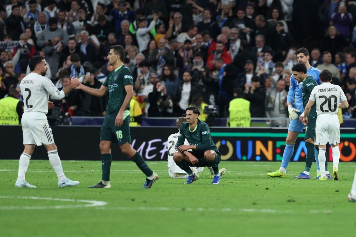 Liga Champions, Real Madrid, Manchester City, Real Madrid vs Manchester City, Bernardo Silva, Skor Real Madrid vs Man City 3-0, Bernardo Silva Mengaku Frustrasi