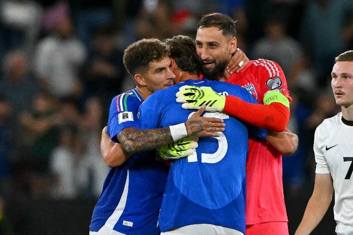 Timnas Italia, Piala Dunia 2026, Norwegia, Italia vs Norwegia, Kualifikasi Piala Dunia 2026, Gianluigi Donnarumma, Skor Italia Vs Norwegia 1-4, Donnarumma: Saya Kecewa dan Marah!