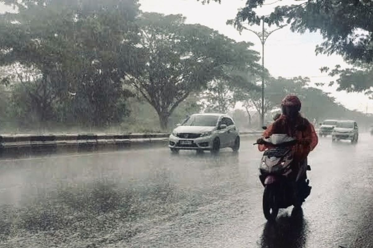 BMKG, hujan, angin kencang, BMKG: Prakiraan Cuaca 12 Januari 2026, Ini Wilayah Berpotensi Hujan-Angin Kencang