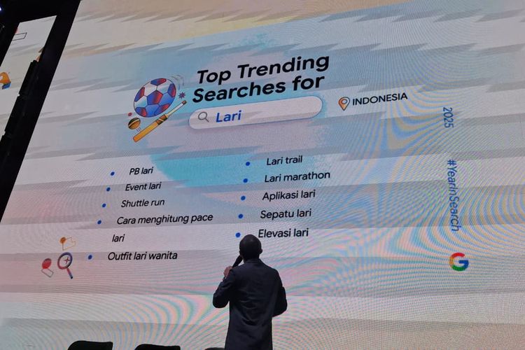 Google, Year in Search, Lirik Lagu, Film, Padel, Lari, Year in Search 2025, film, lari, lirik lagu, padel, Daftar Pencarian Teratas di Google Tahun 2025, Ada, 1.Top Tren 2025, 2. Resep, 3. Gimana, 5. Siapa, 6. Lirik Lagu, 8. Olahraga