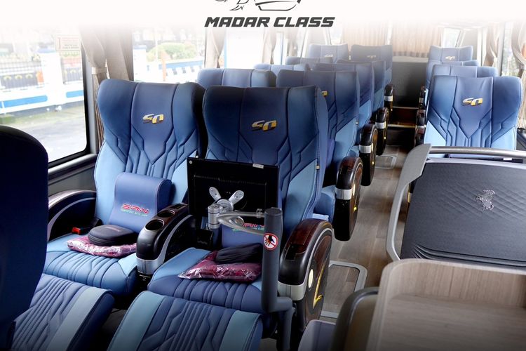 Kurnia Lesani Adnan, fasilitas mewah, bus Madar Class, kurnia lesani adnan, PO Siliwangi Antar Nusa, Bus Madar Class, Kurnia Lesani Adnan: Madar Class PO SAN untuk Edukasi Masyarakat