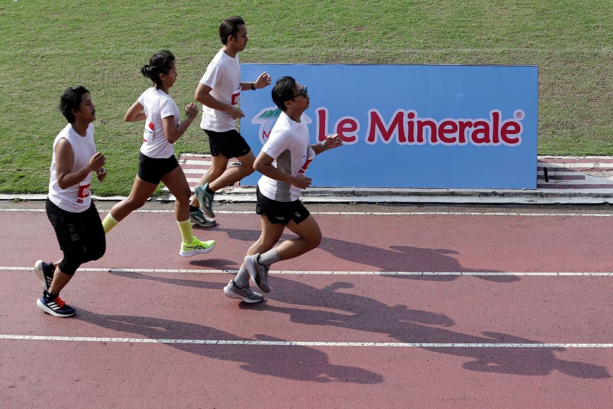 maraton, lari, runner, marathon, Siap Pecahkan Rekor di Tiap Kategori JRF 2025, Le Minerale Running Squad Digembleng oleh Pakar