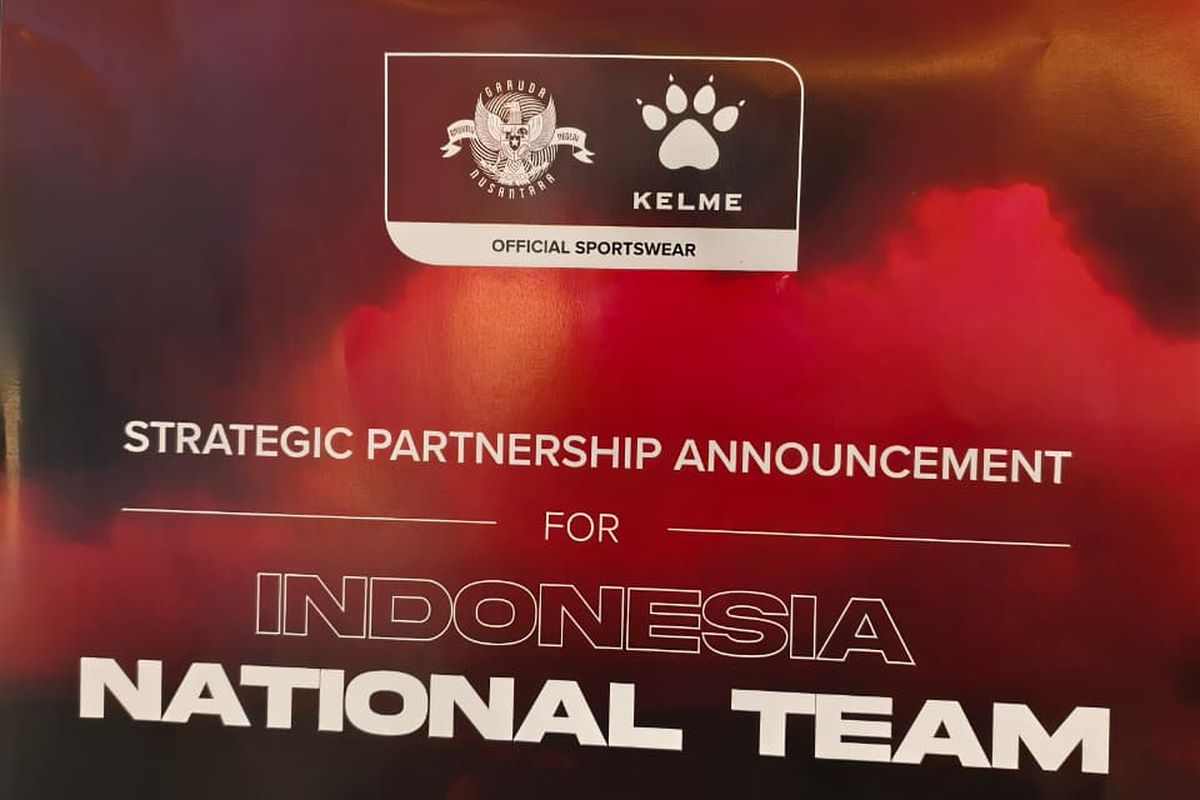 Timnas Indonesia, PSSI, aparel timnas, Erspo, jersey Timnas Indonesia, Kelme Resmi Jadi Jersey Baru Timnas Indonesia