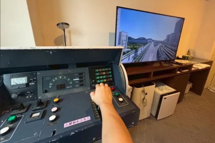 hotel, kamar hotel bertema kereta api, Jepang, Tokyo Bay Ariake Washington Hotel, jepang, Kamar hotel bertema kereta api, Unik! Kamar Hotel Bertema Kereta Api di Jepang, Ada Kabin Masinis Asli