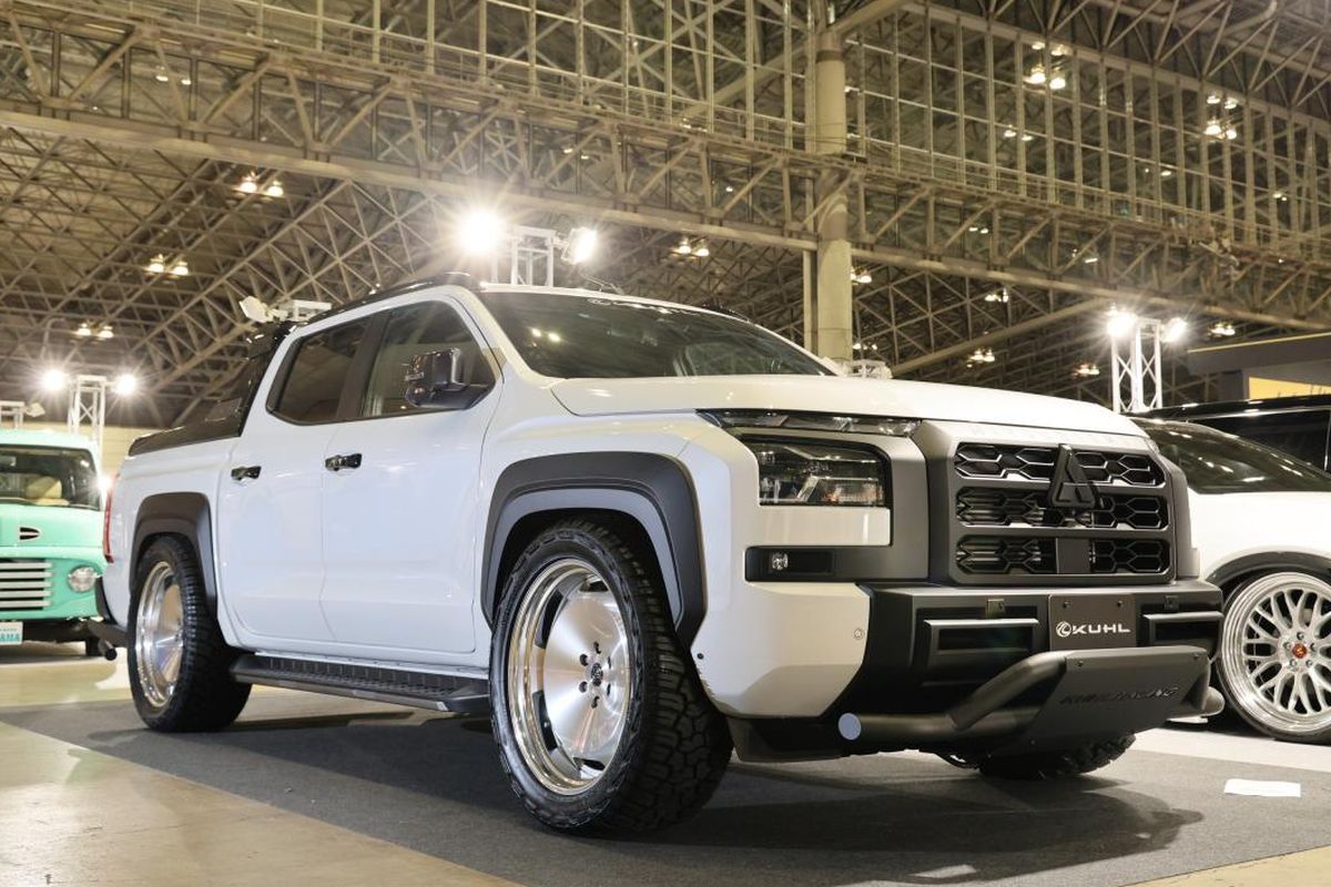 pikap kabin ganda, double cabin, Tokyo Auto Salon 2026, Modifikasi Mitsubishi Triton Iron Build di Tokyo Auto Salon 2026