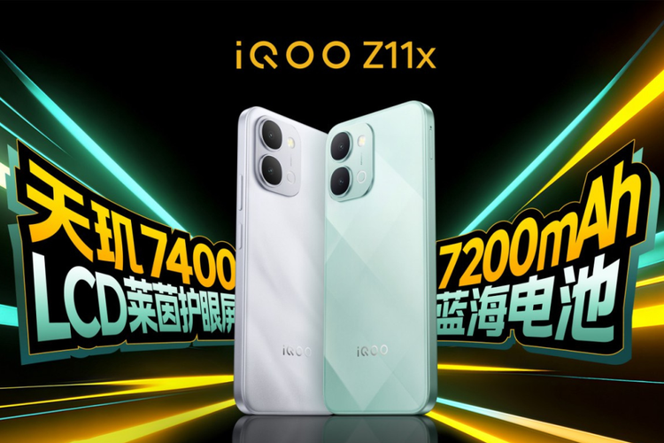 iQoo, iQoo Z11, iQoo Z11x, Harga iQoo Z11, HP iQoo Z11 Resmi, Bawa Baterai 9.050 mAh dan Layar 165 Hz