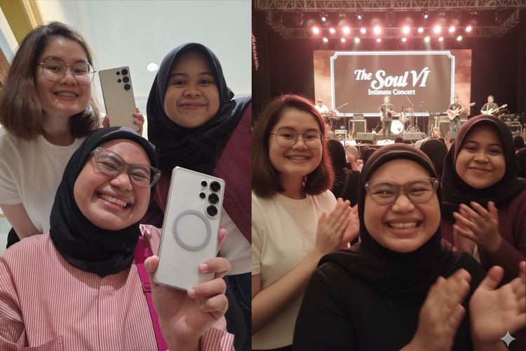 AI Gemini, Samsung, Galaxy S25 Ultra, konser, Raisa, concert dump, collage, konser Raisa, Gemini 3 Flash, Tanpa Ribet Edit, Concert Dump IG Bisa Sekeren Ini Pakai Gemini AI Samsung